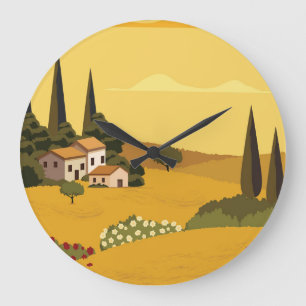 Reloj Redondo Grande Fondo Toscana