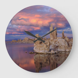 Reloj Redondo Grande Formaciones Tufa en el lago Mono