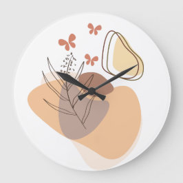 Reloj Redondo Grande formas estéticas modernas