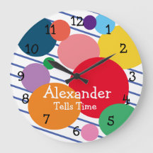 Formas geométricas coloridas en la habitación de l