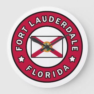 Reloj Redondo Grande Fort Lauderdale Florida