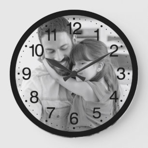 Reloj Redondo Grande Foto personalizada