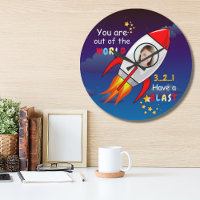 Fotografía personalizada del cohete astronauta en 