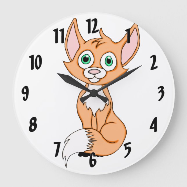 Reloj Redondo Grande Foxy Roxy (Anverso)