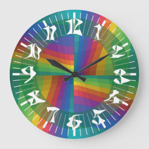 Reloj Redondo Grande FREE COLORS RANGE by Masanser Picxelat