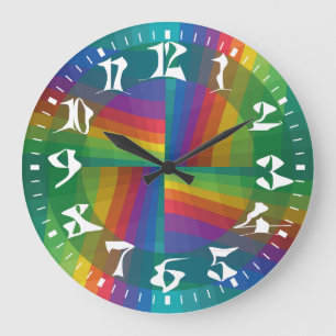 Reloj Redondo Grande FREE COLORS RANGE by Masanser Picxelat