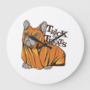 Reloj Redondo Grande fregonas de Halloween
