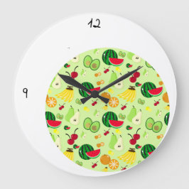 Reloj Redondo Grande Frenzy tropical