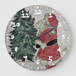 Reloj Redondo Grande Fresco de Santa