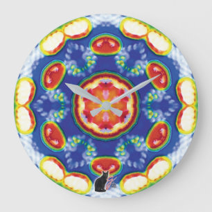 Reloj Redondo Grande FruityTooty Kaleidoscope reloj grande
