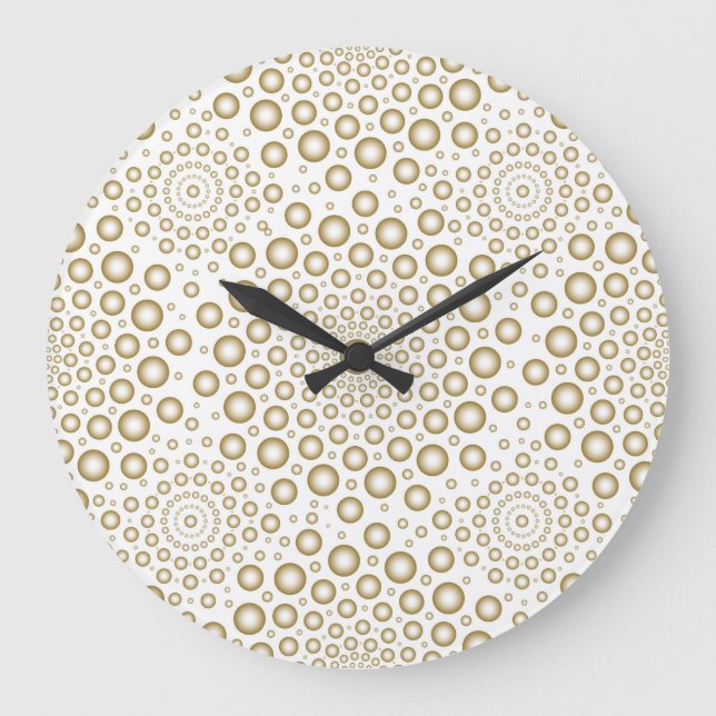 Reloj Redondo Grande Fuegos artificiales (Anverso)