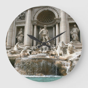 Reloj Redondo Grande Fuente del Trevi (Fontana di Trevi) - Roma