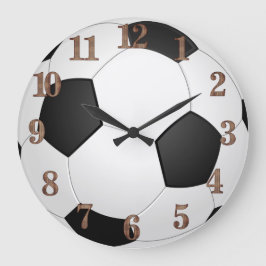 Reloj Redondo Grande Fußball