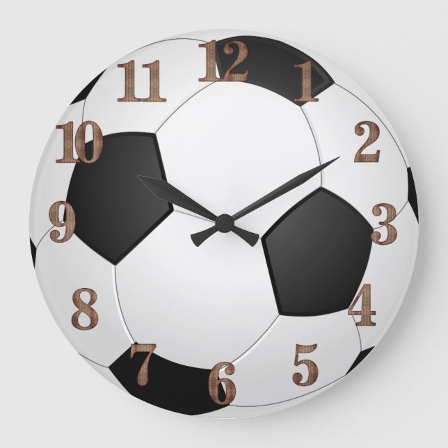 Reloj Redondo Grande Fußball (Anverso)