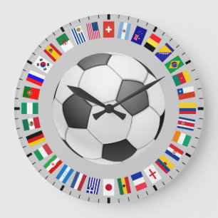 RELOJ REDONDO GRANDE FÚTBOL