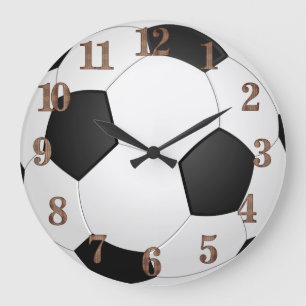 Reloj Redondo Grande Fútbol