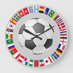 RELOJ REDONDO GRANDE FÚTBOL 2018