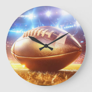 Reloj Redondo Grande Fútbol americano