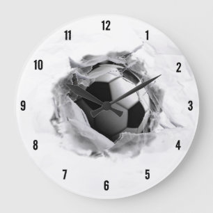 Reloj Redondo Grande Fútbol Creativo