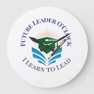 Reloj Redondo Grande Future Leader O'Clock – Aprende a Liderar   Motiva