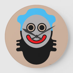 Reloj Redondo Grande Futz-Tamago Clupkitz Momentizer