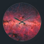 Reloj Redondo Grande Galaxia Vía Láctea<br><div class="desc">Galaxia Vía Láctea</div>