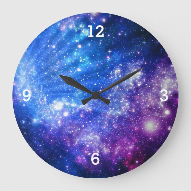 Reloj Redondo Grande Galaxy (Anverso)