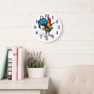 Reloj Redondo Grande Gallo