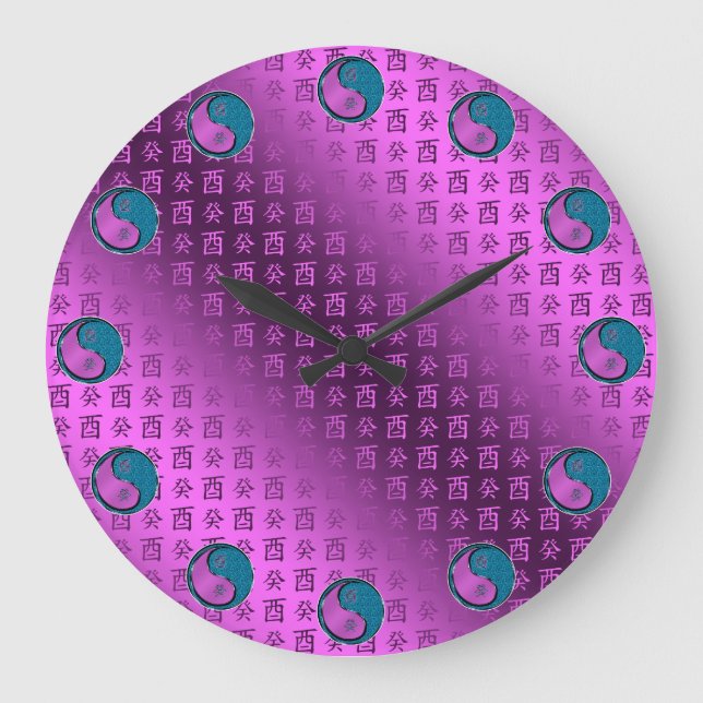 Reloj Redondo Grande Gallo de Agua (Anverso)