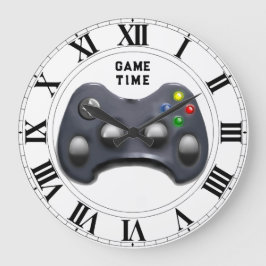 Reloj Redondo Grande Gamer de vídeo