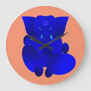 Reloj Redondo Grande Ganesha