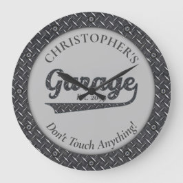 Reloj Redondo Grande Garage no toca nada grande