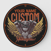 Garaje de motocicleta personalizada Eagle Wings Bi