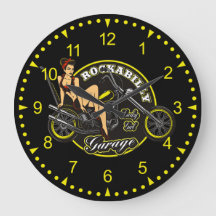 Garaje para motocicletas Pinup Babe Rockabilly