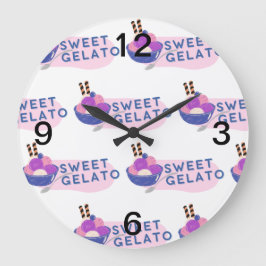 Reloj Redondo Grande gelato dulce