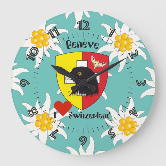 Reloj Redondo Grande Genf / Genève Schweiz Suisse Svizzera Uhr (Anverso)