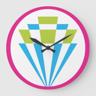 RELOJ REDONDO GRANDE GEOMESKY DIAMOND BY MASANSER PIXELAT
