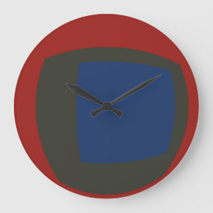 Reloj Redondo Grande Geometria de Geomesky por Masanser Pixelat