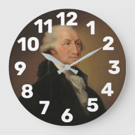 Reloj Redondo Grande George Washington