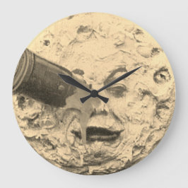Reloj Redondo Grande Georges Méliès - Le Voyage dans la lune - 1902