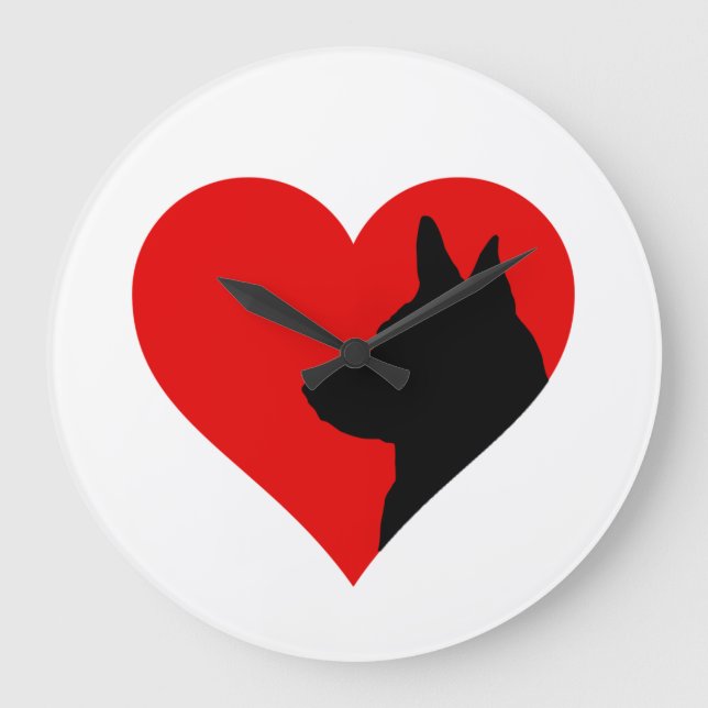 Reloj Redondo Grande German Shepherd     (Anverso)