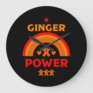 Reloj Redondo Grande Ginger Hair Pride