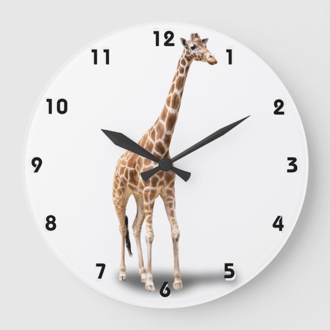 RELOJ REDONDO GRANDE GIRAFFE (Anverso)