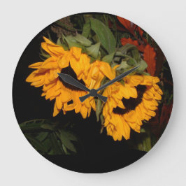 Reloj Redondo Grande Girasol
