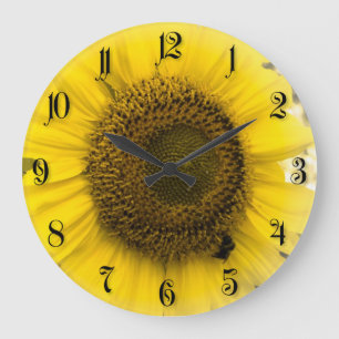 Reloj Redondo Grande Girasol