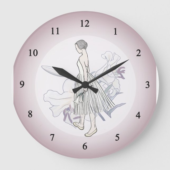 Reloj Redondo Grande Giselle ジ ゼ ル (Anverso)