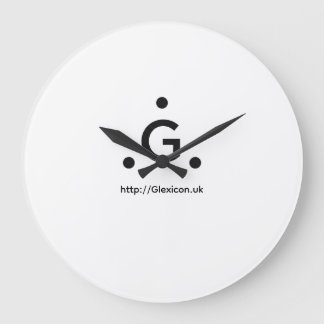 Reloj Redondo Grande Glexicon Reino Unido