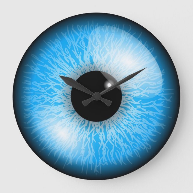 RELOJ REDONDO GRANDE GLOBO OCULAR (Anverso)