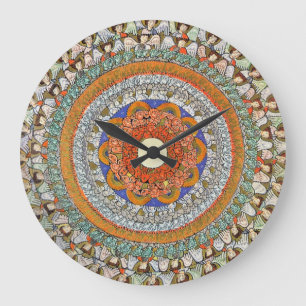 Reloj Redondo Grande gloria a hildegard de bingen