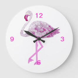 Reloj Redondo Grande Gloria de Flamingo